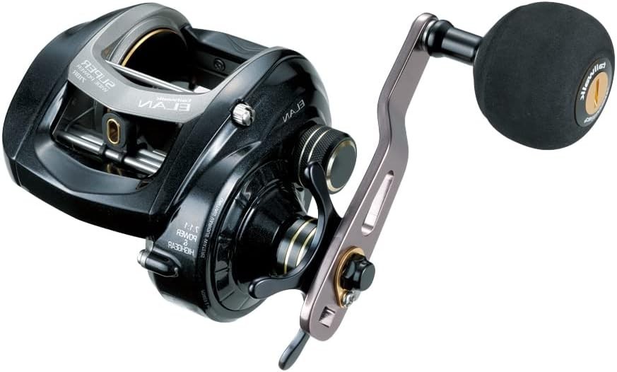Tailwalk Baitcasting Reel ELAN SUPER WIDEPOWER 71-BL Left 7.1:1 Fishing IN BOX