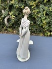 Vintage Lladró Porcelain Figurine Girl with Geese  — photo 3