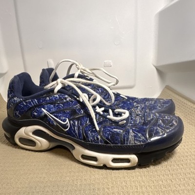 Nike Air Max Plus TN Shattered Ice DO6384-400 Men's Sneaker Blue White Black