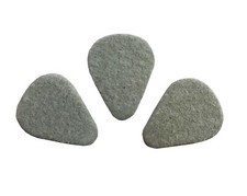Dunlop Guitar Picks 3 Pack Felt Pick 3.2mm Bevelled