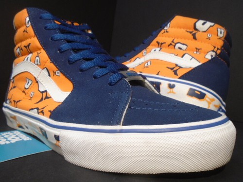 orange off white vans