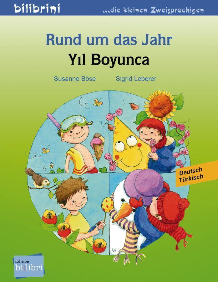 Thumbnail - Rund Um Das Jahr. Kinderbuch Deutsch-türkisch Susanne Böse (u. A.)