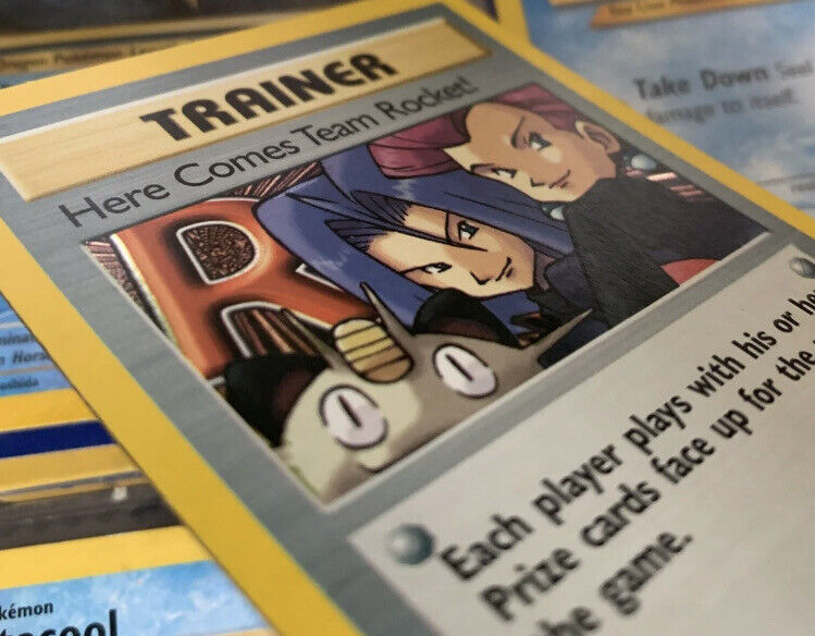 Lá vem a Equipe Rocket! / Here Comes Team Rocket! (15/82), Busca de Cards