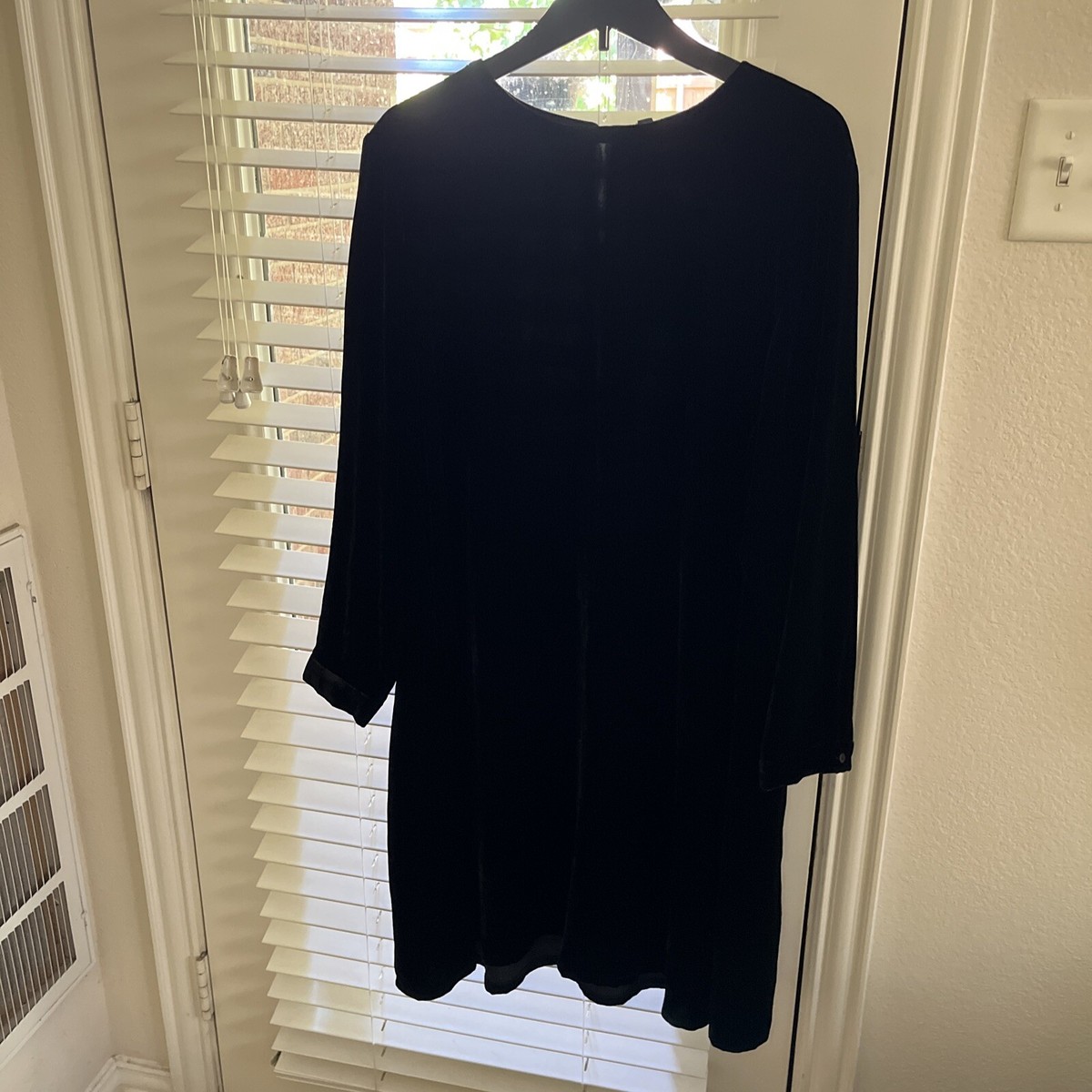 eileen fisher velvet dress | Dresses | Eileen Fisher Midi V Neck Sleeveless Minimalist Ruby Red Xl Nwt A striking column dress in washable silk Velvet Petite High Neck Dress