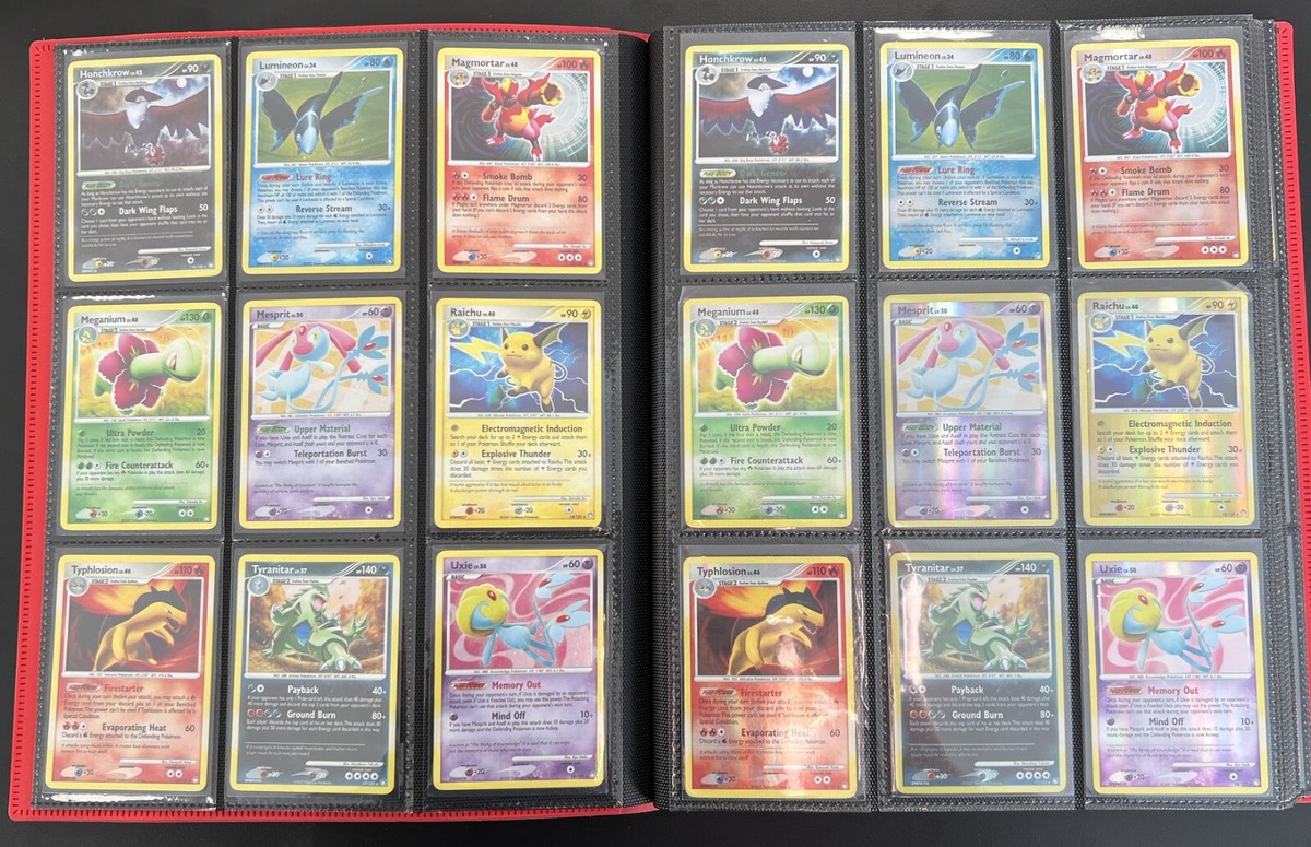 Pokemon TCG Mysterious Treasures 244 Card Master Set w/ Foils, Lv