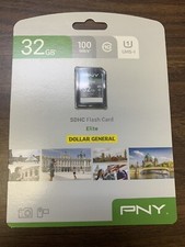 32 Gb PNY SDHC Flash Card Elite BUY 2 GET 1FREE 