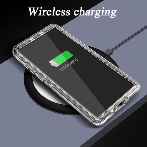 Custodia telefono trasparente cristallo antiurto per Samsung Galaxy Note10 Plus Note10+ - Foto 35 di 42