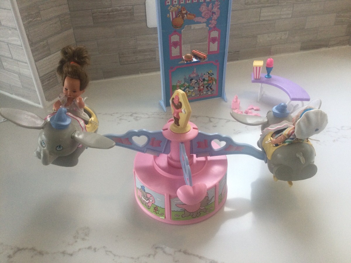 Barbie Heart Family Disney Dumbo Ride | eBay