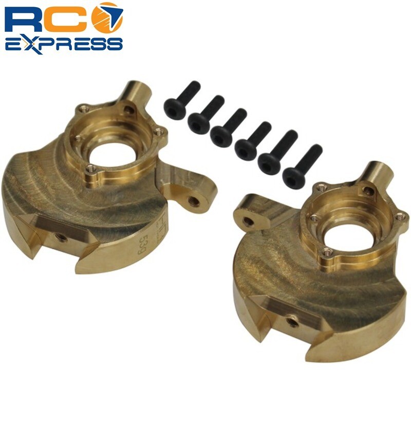 Hot Racing Redcat Everest Gen 8 Nocche Anteriori Metallo Pesante Ottone EVE21HM - Foto 14