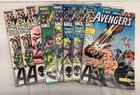 The Mighty Avengers Comics 1984 Lot Of 8 , In Very Good Condition Marvel MCU