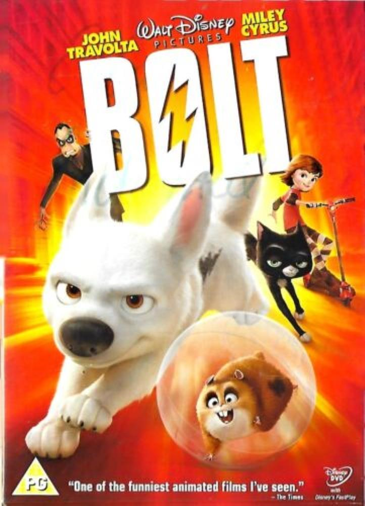 Bolt DVD FREE SHIPPING