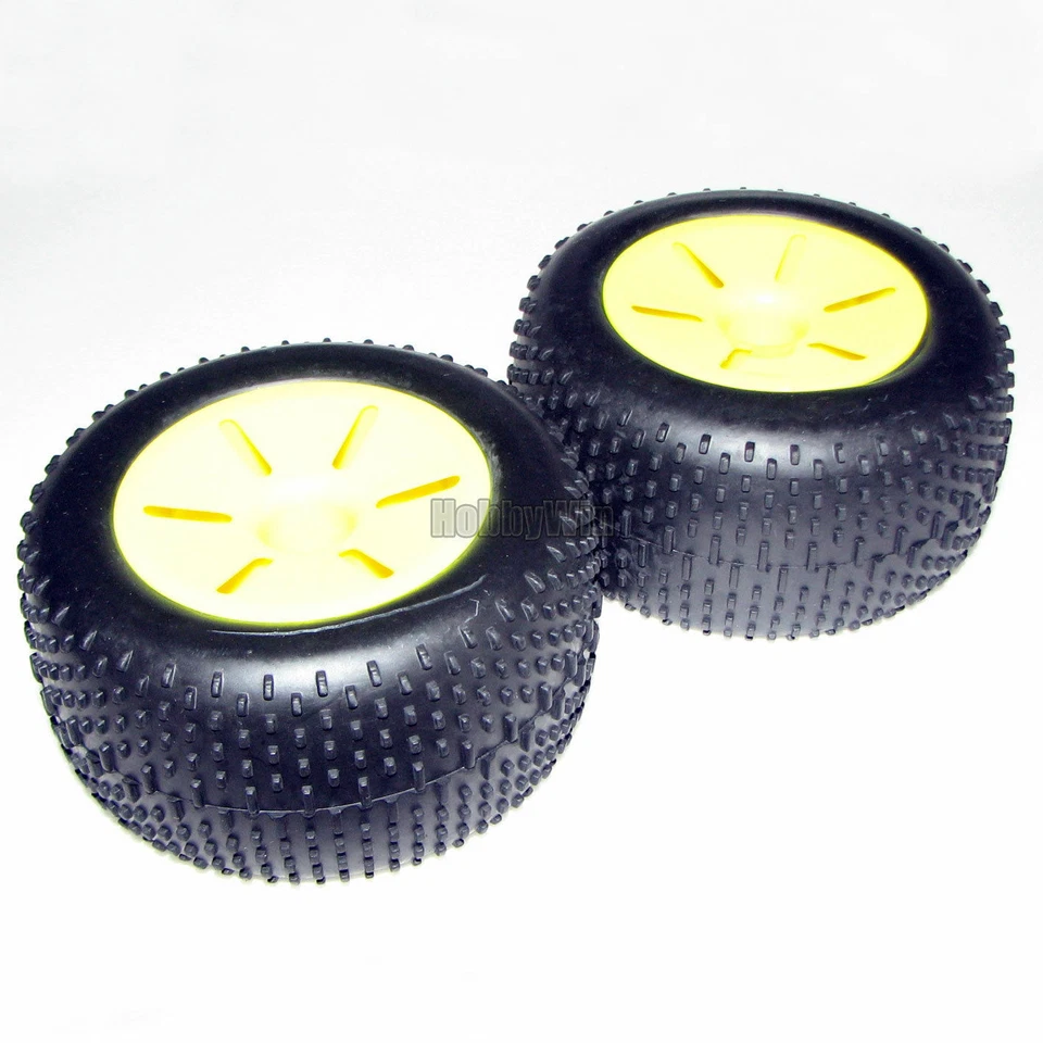 HSP Piezas 17703 Buje Amarillo Truggy Rueda Completa 2P para HiMOTO 1/10 RC Camión Foto 2 de 4