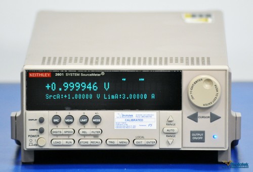 SISTEMA Keithley 2601 Fuentemedidor SMU 40V, 3A DC, 10A Pulso - Calibrado NIST - Imagen 3 de 5
