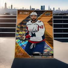 2024-25 Upper Deck Allure Orange Slice NHL Card #23 Tom Wilson, Washington