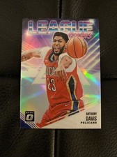 2018-19 DONRUSS OPTIC #5 ANTHONY DAVIS LEAGUE LEADERS HOLO PRIZM