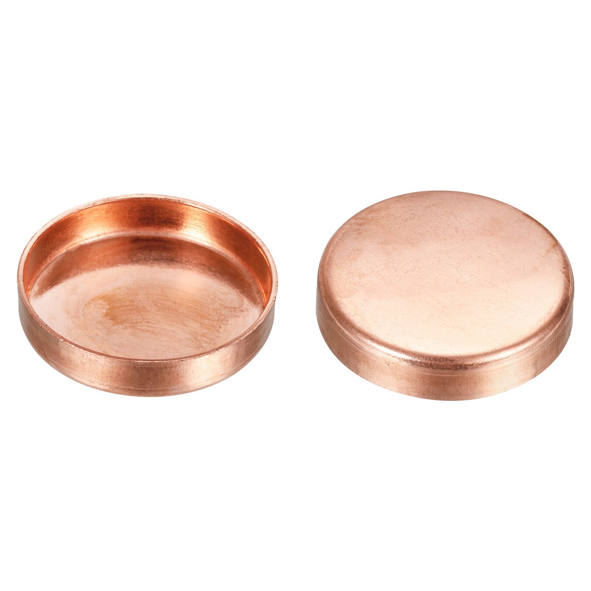 PATIKIL 1 Zoll Kupferrohr Endkappe, 2er Pack Kupferfitting Kappe zum Löten für Sanitär, HVAC, Klimaanlage, Kupferton PATIKIL 1 Zoll Kupferrohr Endkappe, 2er Pack Kupferfitting Kappe zum Löten für Sanitär, HVAC, Klimaanlage, Kupferton