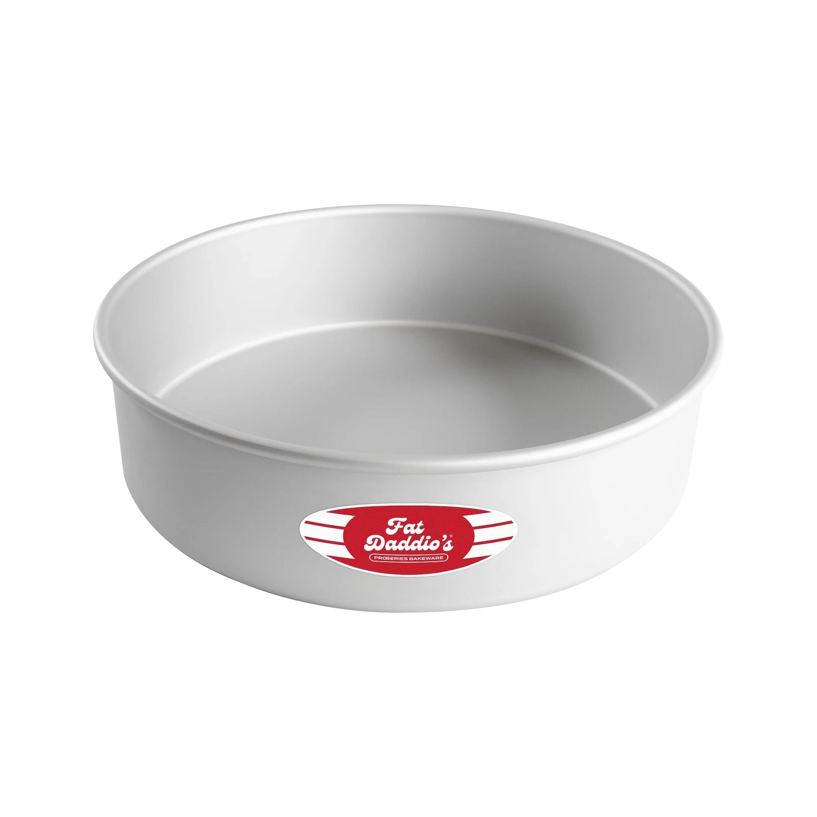 12x3 Inch Silver Baking Pan for Layered Cakes and Deep Dish Pizza