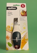 ZYLISS 2 in 1 Zester Zest and Garnish BRAND NEW