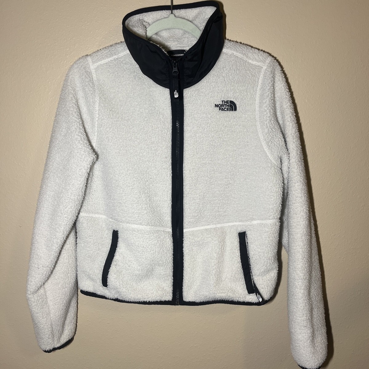 THE NORTH FACE Women's Dunraven Sherpa Crop Jacket Small | eBay