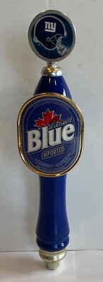 Labatt Blue Imported N.Y. Giants Topper beer tap handle