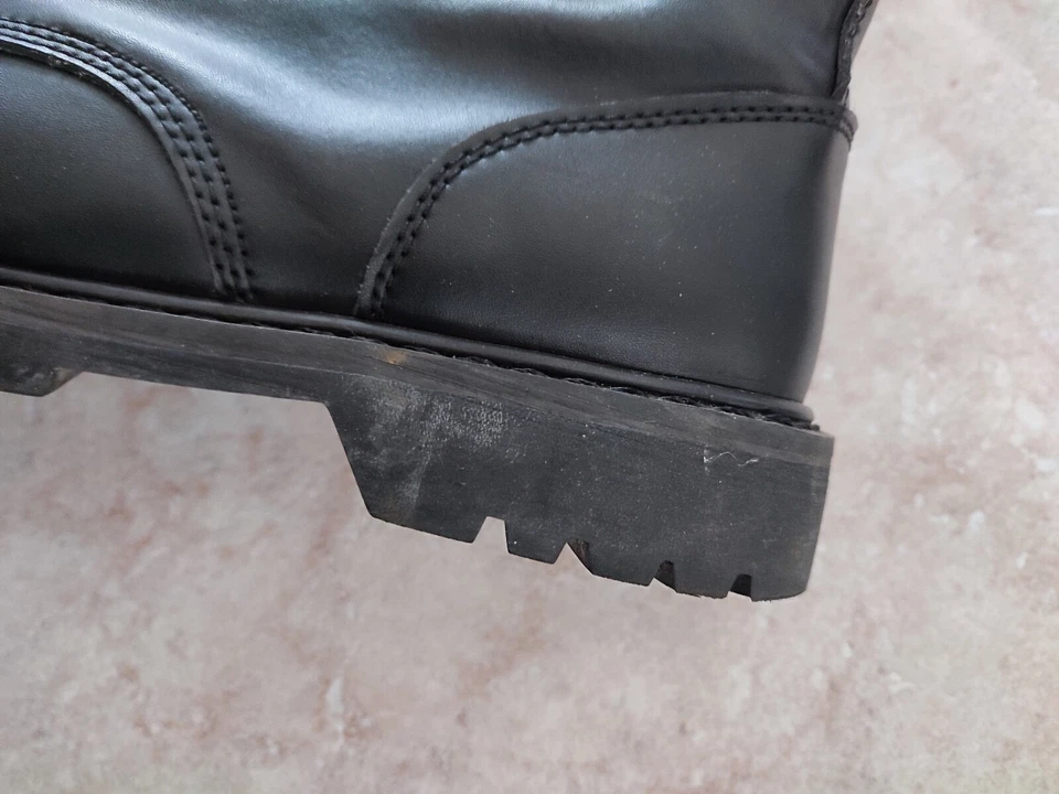 Ranger / Rangers Cuir Noir Miltec Mil-tec A Lacets Taille 43 - Militaire Armée - Photo 2/4