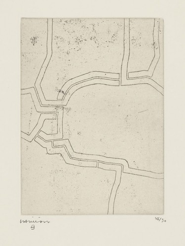 Eduardo Chillida Spanish 1972 signed limited edition original art print etching - Picture 2 of 2