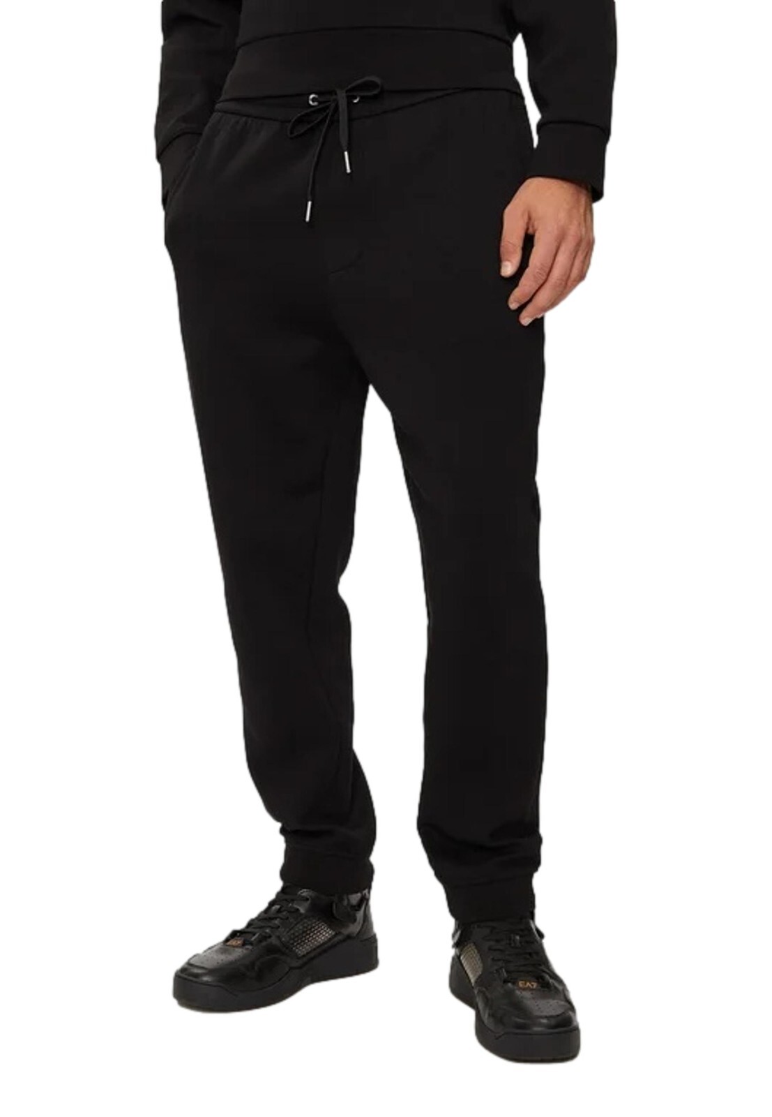 NWT ARMANI EXCHANGE BLACK TRACKSUIT TROUSERS XM000587 AF10818