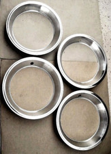 Four 1967 Corvette 1969 Camaro Z28 Gm Factory Original Survivor Trim Rings