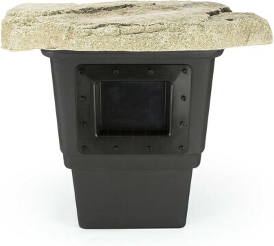 Aquascape 43021 Signature Series 400 Pond Skimmer Pump Housing w/ Faux Rock Lid