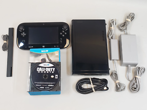 Nintendo Wii U Negro Modelo Wup 101 02 Completa Paquete Incluye 6 Gam Usado Ebay