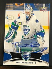 2016-17 Upper Deck AHL Autographs #103 Thatcher Demko