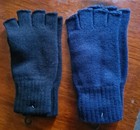 Fingerless Gloves Knitted Winter Warm Half Open Finger Soft Mittens Unisex
