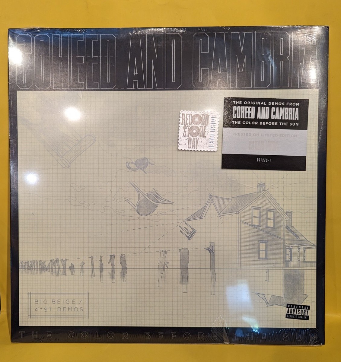 LP Coheed Cambria The Color Before The Sun: Official Band Demos