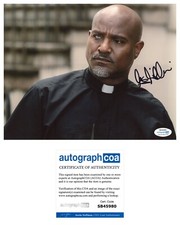 Seth Gilliam signed autographed ‘The Walking Dead’ 8x10 photo ‘Gabriel’ ACOA