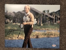 Jack Nicklaus The Golden Bear Signed 11x14 Photograph PSA COA