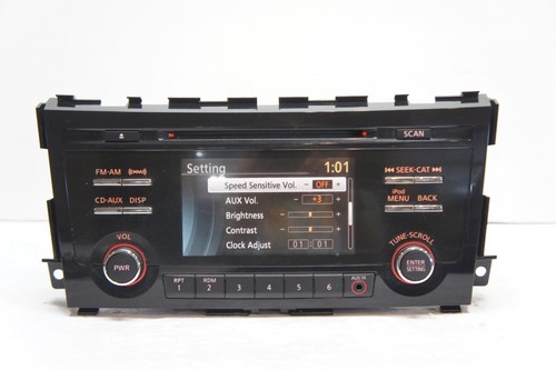 Nissan Altima 2013 - Radio/AM/FM/reproductor de CD 28185 3TA0B OEM *A9210 - Imagen 5 de 14