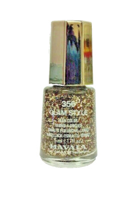 MAVALA 5ml Mini Glitzer Nagellack Glam Style Bronze Silber Gold Glitter 356
