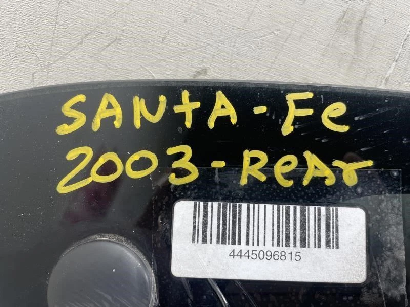 Hyundai Santa Fe 2003 puerta levadiza trasera ventana vidrio OEM+ Foto 2 de 4