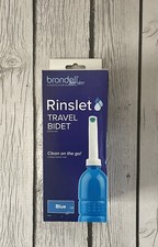 Brondell Rinslet Travel Bidet - Blue - Brand New
