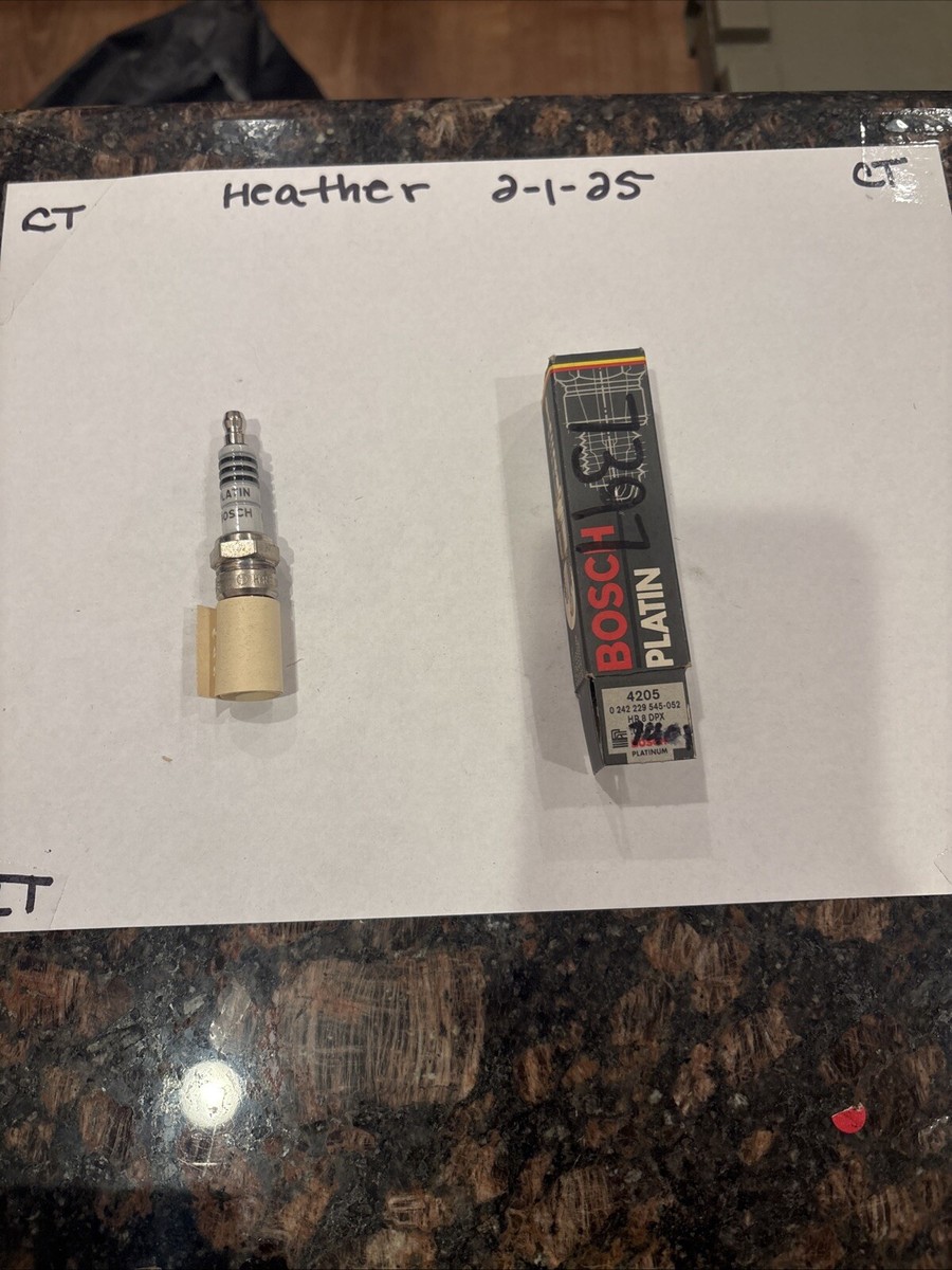 Genuine Bosch Platinum Spark Plug 4205 HR8DPX | eBay