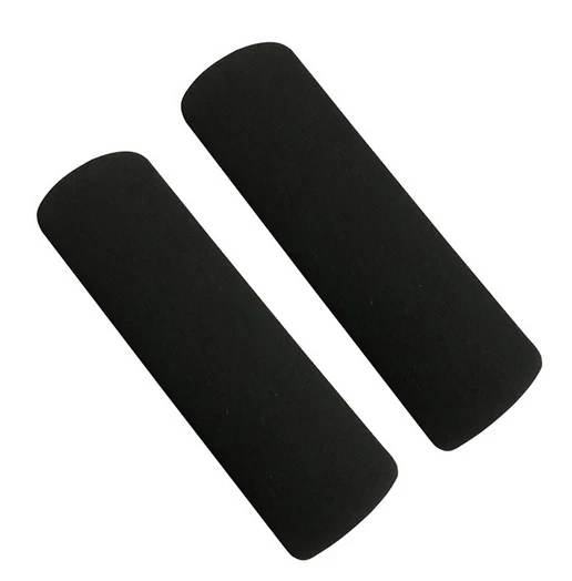 2Pcs Motorcycle Handlebar Grip Covers Protector Anti Vibration Anti-slip Foam - Image 2 of 4