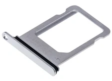 For iPhone 11 Sim Card Holder Tray Replacement Compatible Silver  Waterproof