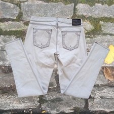Vintage Y2K Size 29 True Religion Low Rise Straight Leg/Skinny Jeans