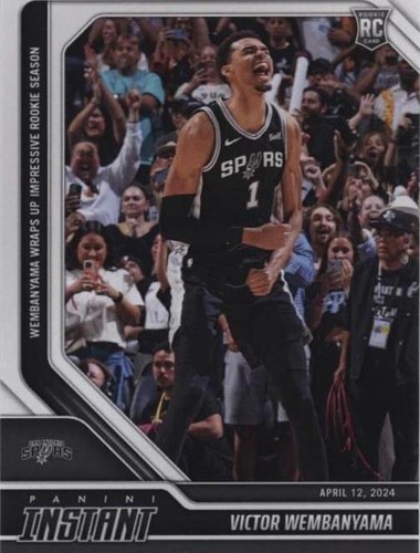 その他 2023 PANINI INSTANT WEMBANYAMA PSA10 2023 Panini Instant Victor Wembanyama RC - GEM- MINT PSA 10