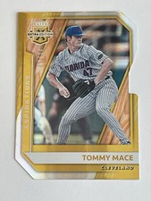 2021 Elite Extra Edition Gold Aspirations Die-Cut Tommy Mace 05/24 