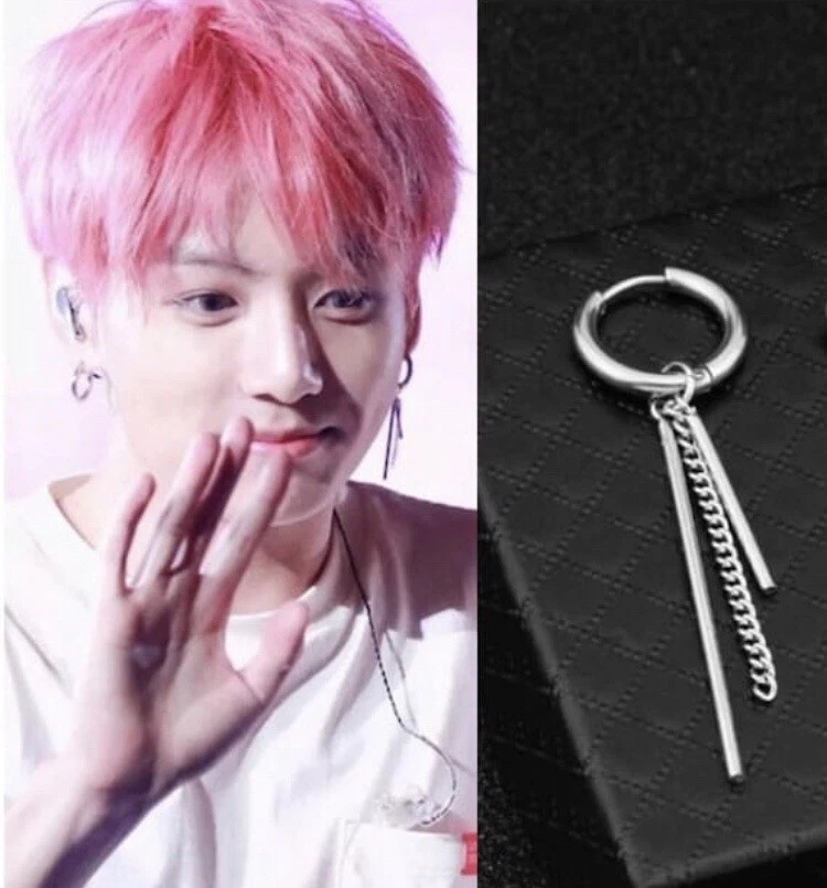 Bts jungkook shop hoop earring