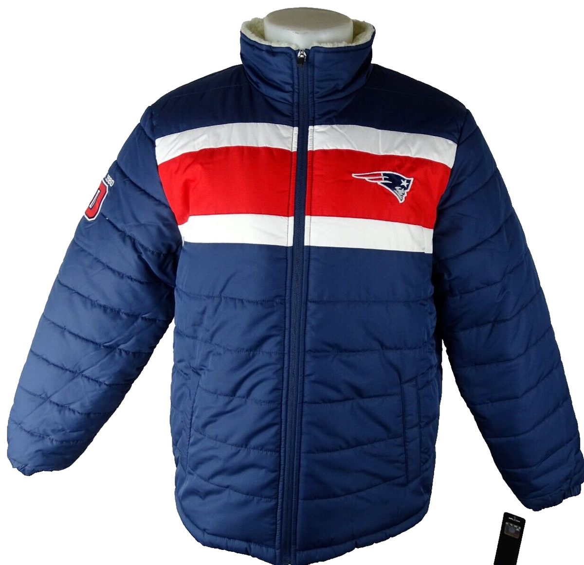 New England Patriots NFL G-III Men's Sherpa Lined Winter Jacket