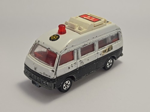 TOMICA 75 Nissan Caravan Patrol Polica Van 1/67 Scale Vintage Used Die-Cast - Picture 4 of 13