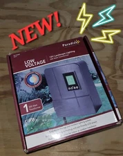 💡 Paradise 12V 300W Landscape Lighting  Outdoor Transformer Astronomic Timer 