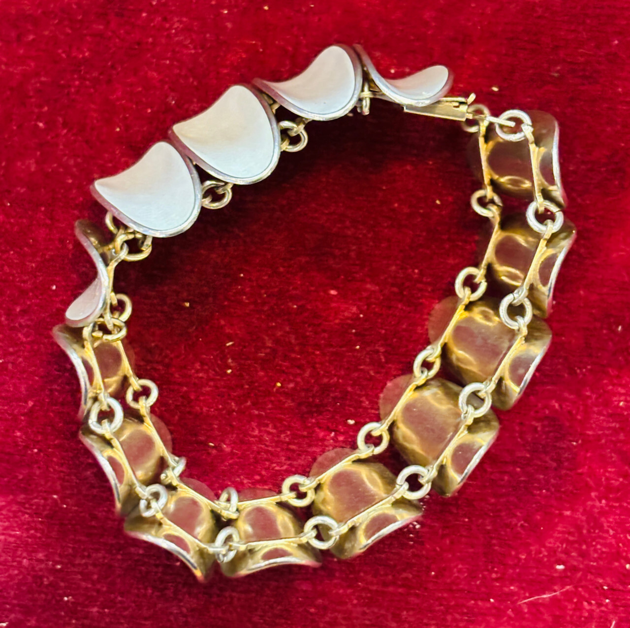 Sterling solid silver enamel David Andersen guill… - image 9